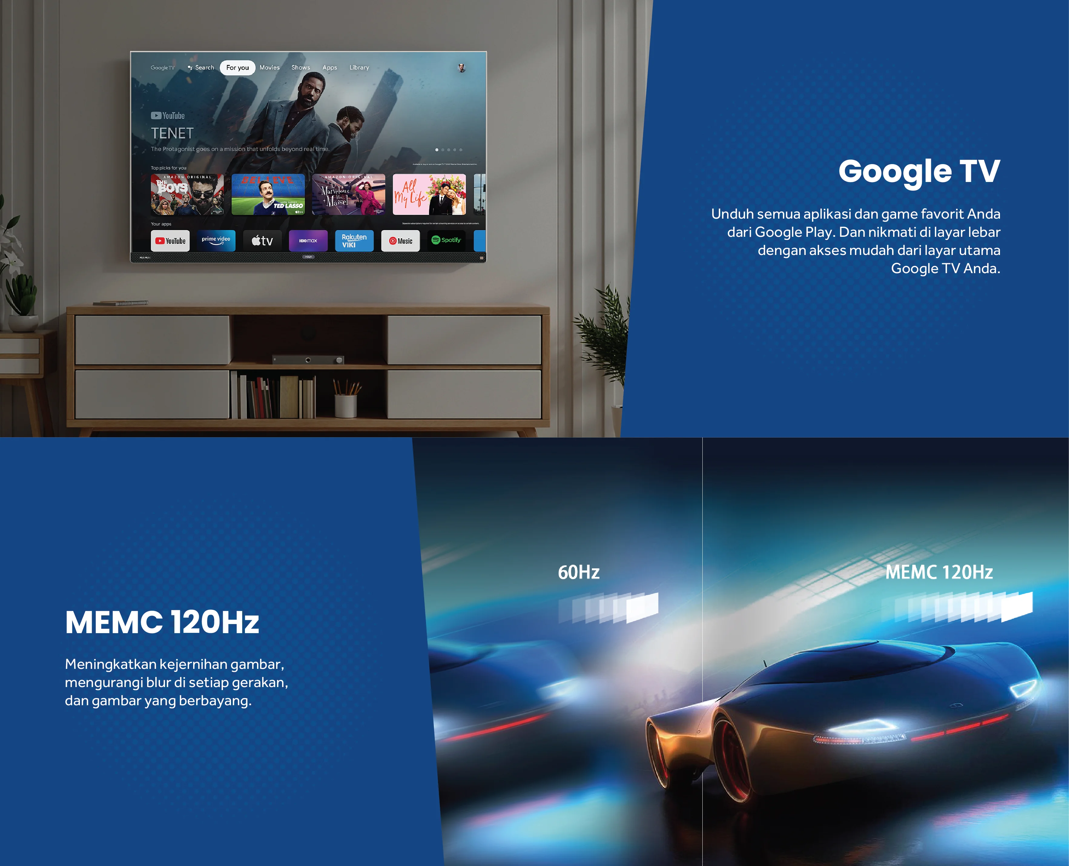 Smart TV AQUA Elektronik AQT65S900UX